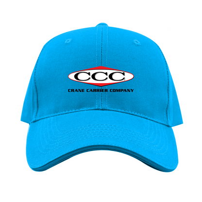 Crane Carrier Company Logo  Dad Baseball Cap Hat