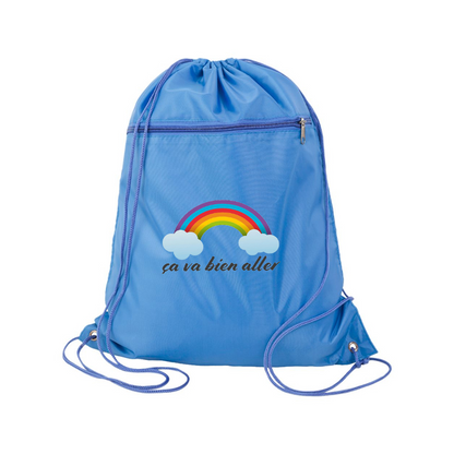 Ça va bien aller Q-Tees - Polyester Cinchpack