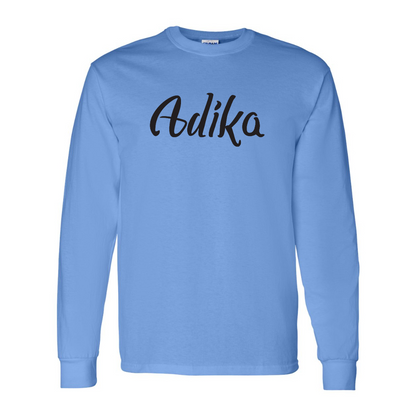 Men's Adika  Gildan Heavy Cotton Long Sleeve T-Shirt