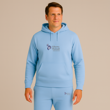 Men's Liberty Mutual Insurance Logo Hoodie Joggers Set