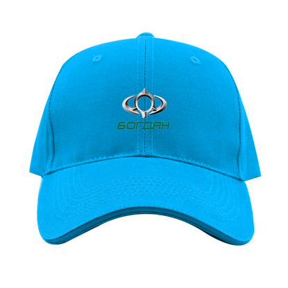 Bogdan Motors Logo  Dad Baseball Cap Hat