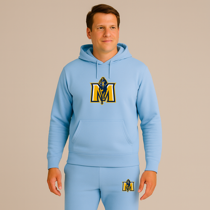 Men's Murray State Racers Logo Hoodie Joggers Set