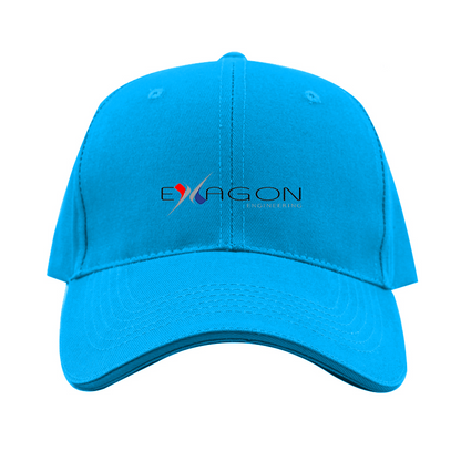 Exagon Engineering Logo Dad Baseball Cap Hat