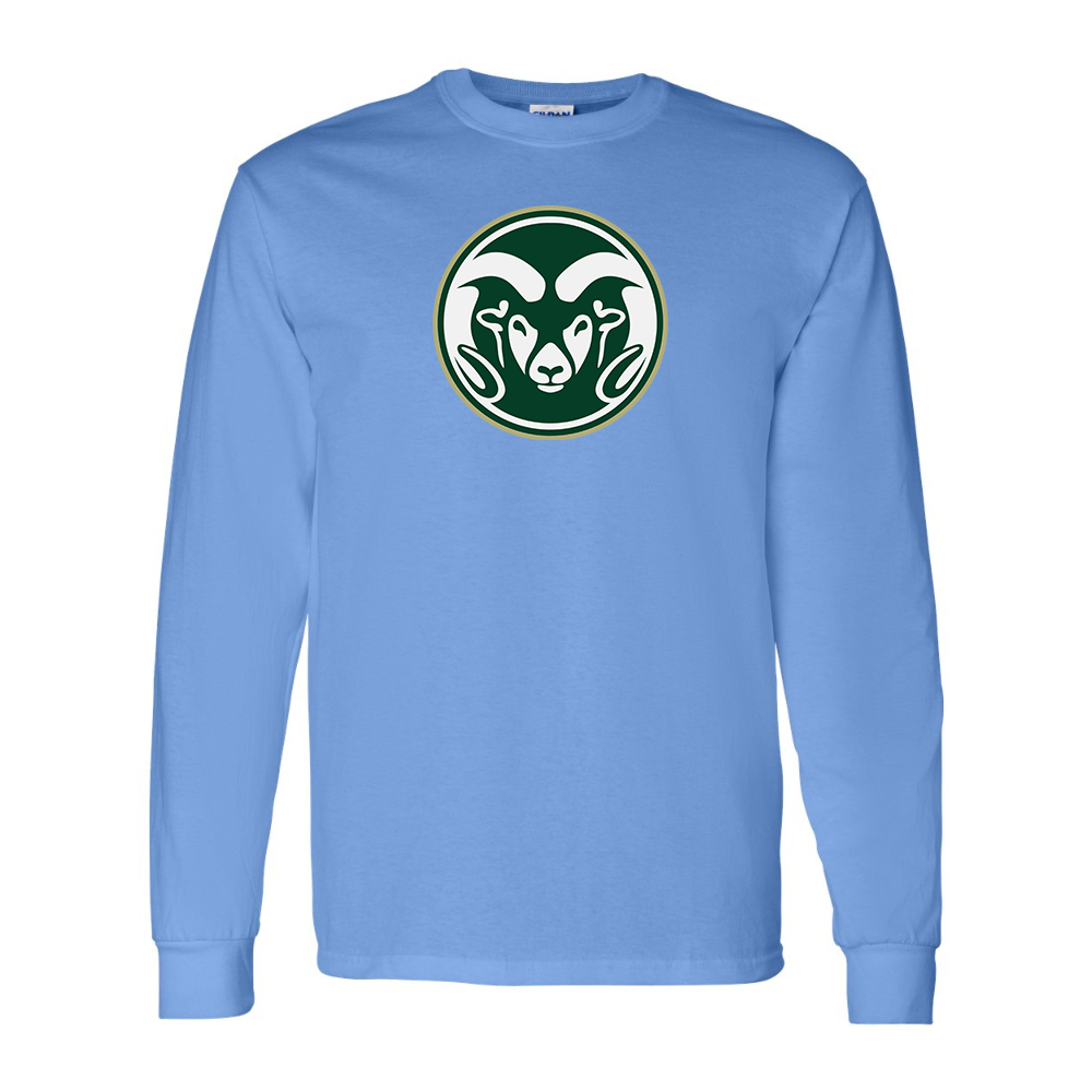 Men's  Colorado State Rams Gildan Heavy Cotton Long Sleeve T-Shirt