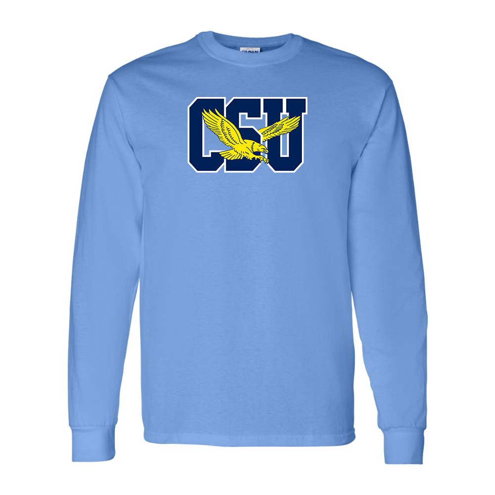 Men's Coppin State Eagles Gildan Heavy Cotton Long Sleeve T-Shirt