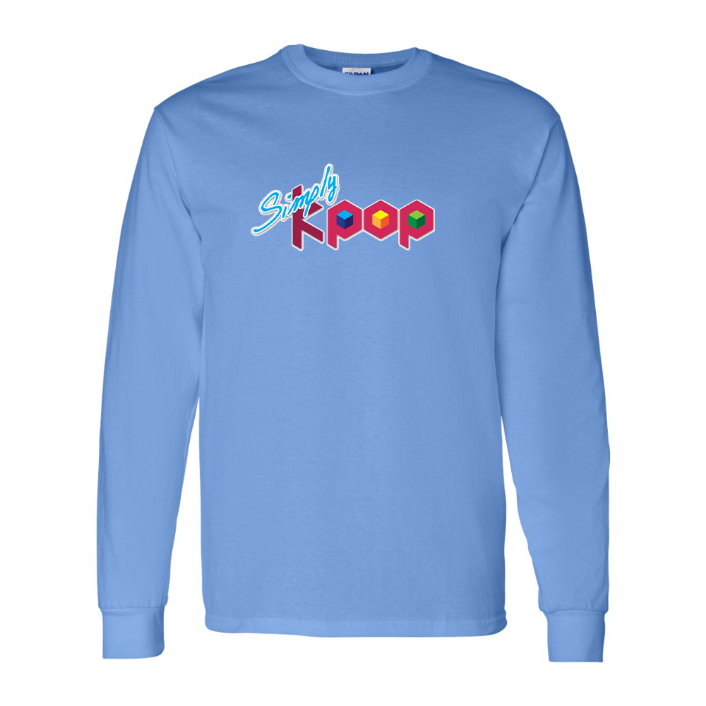 Men's  Simply Kpop  Gildan Heavy Cotton Long Sleeve T-Shirt