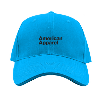 American Apparel  Logo  Dad Baseball Cap Hat