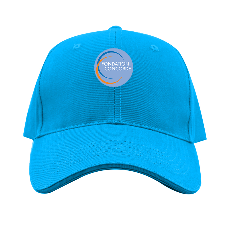 Fondation Concorde Logo  Dad Baseball Cap Hat