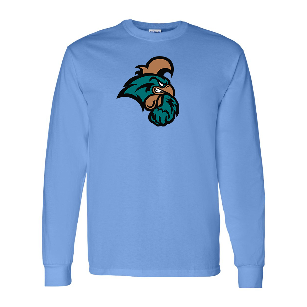 Men's   Coastal Carolina Chanticleers Gildan Heavy Cotton Long Sleeve T-Shirt