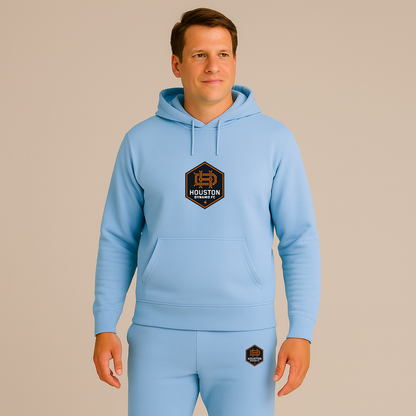 Men's Houston Dynamo FC Soccer Hoodie Joggers Set