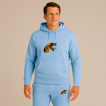 Men's Florida AM Rattlers Logo Hoodie Joggers Set