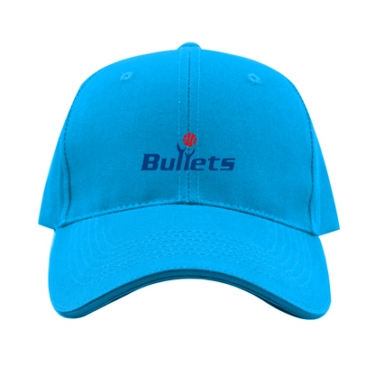 Baltimore Bullets Logo  Dad Baseball Cap Hat