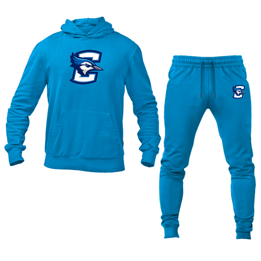 Men's Creighton Bluejays Hoodie Joggers Set