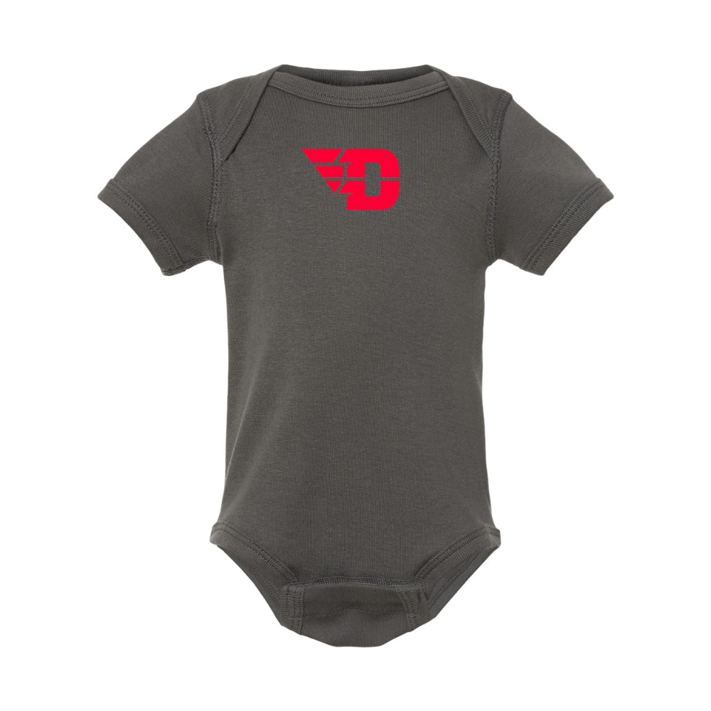 Dayton Flyers  Rabbit Skins Infant Baby Rib Bodysuit