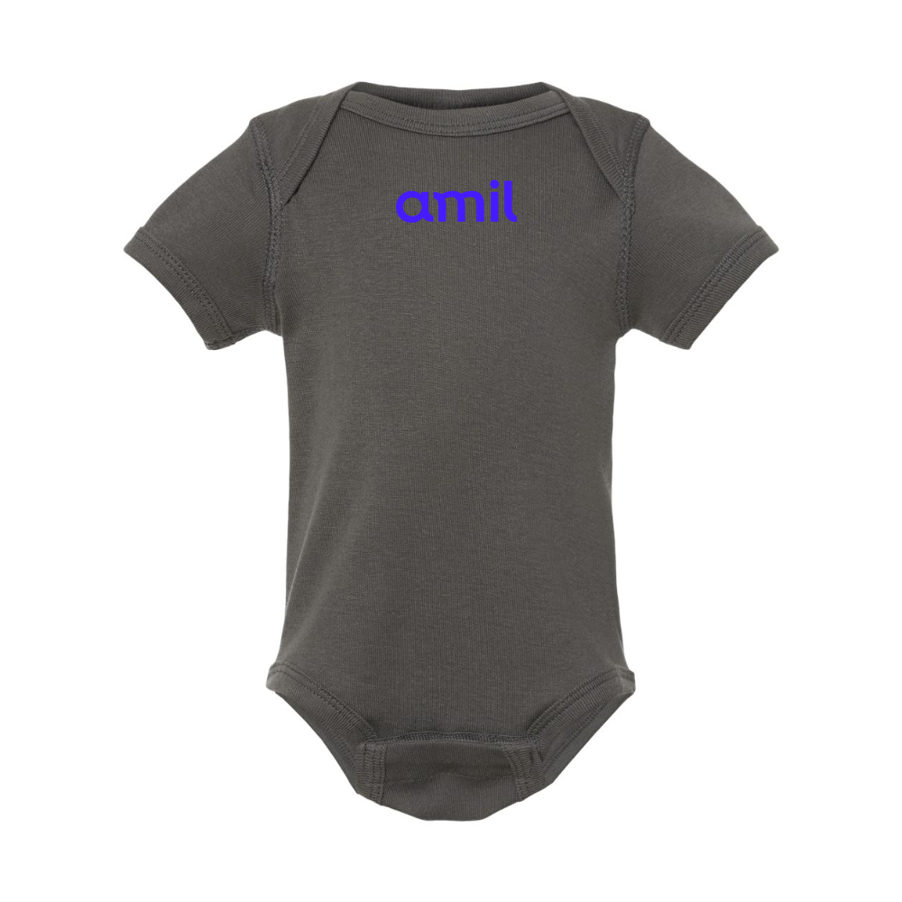Amil  Rabbit Skins Infant Baby Rib Bodysuit