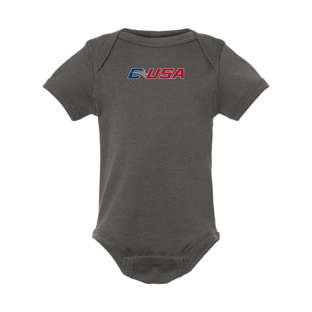 Conference USAl  Rabbit Skins Infant Baby Rib Bodysuit