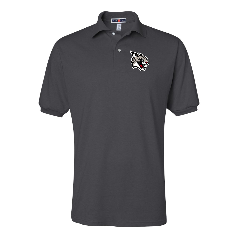 Men's Davidson Wildcats JERZEES  SpotShield polo