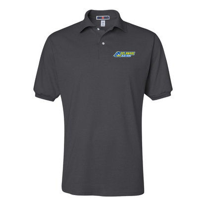 Men's  Delaware Blue Hens JERZEES  SpotShield polo