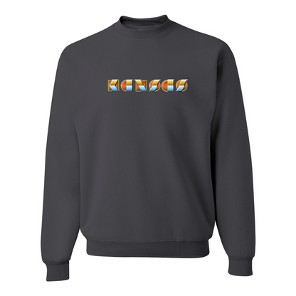 Men's Kansas JERZEES NuBlend Crewneck Sweatshirt