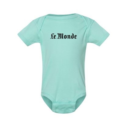 Le Monde Rabbit Skins Infant Baby Rib Bodysuit
