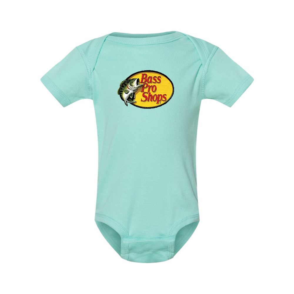 Bass Pro Shops Logo Rabbit Skins Infant Baby Rib Bodysuit
