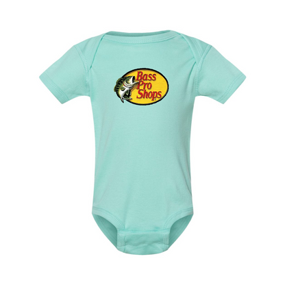 Bass Pro Shops Logo Rabbit Skins Infant Baby Rib Bodysuit