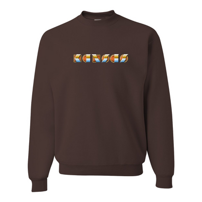 Men's Kansas JERZEES NuBlend Crewneck Sweatshirt