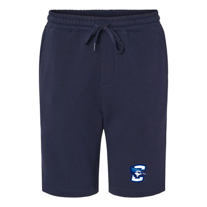 Men's  Creighton Bluejays Independent Trading Co Midweight Fleece Short