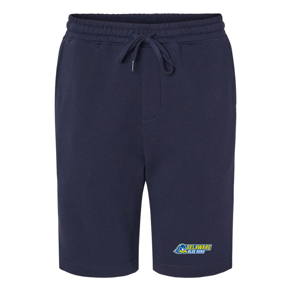 Men's  Delaware Blue Hens Independent Trading Co Midweight Fleece Short