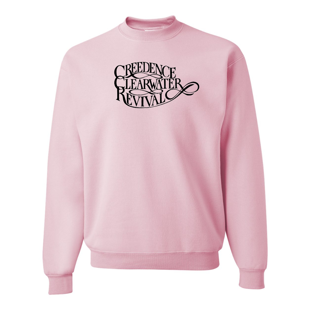 Men's Creedence Clearwater Revival JERZEES NuBlend Crewneck Sweatshirt