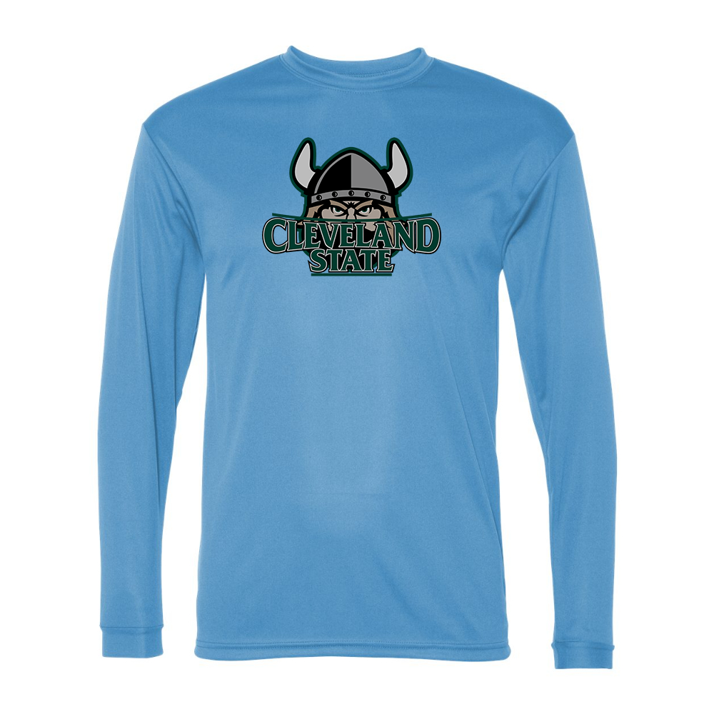 Men's  Cleveland State Vikings Performance Long Sleeve T-Shirt