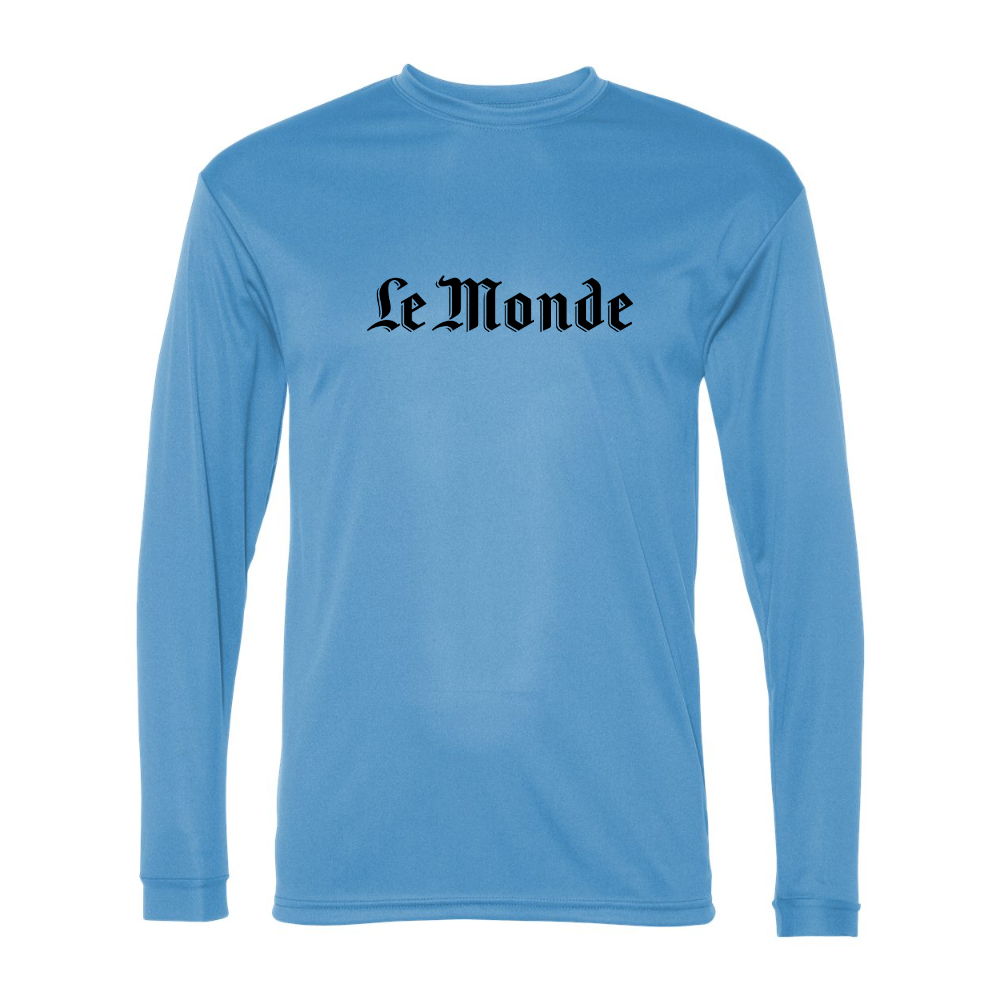 Men's Le Monde  Performance Long Sleeve T-Shirt