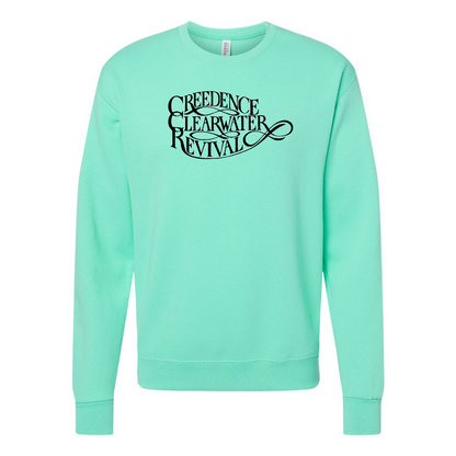Men's Creedence Clearwater Revival JERZEES NuBlend Crewneck Sweatshirt
