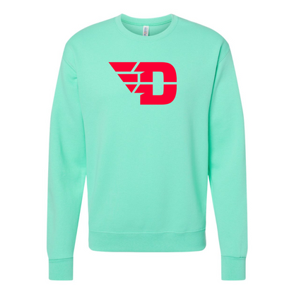 Men's Dayton Flyers JERZEES NuBlend Crewneck Sweatshirt