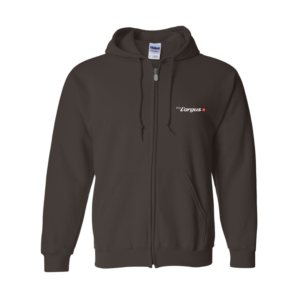 Men's Pro Largus Gildan  Heavy Blend Full Zip Hooded Sweatshirt