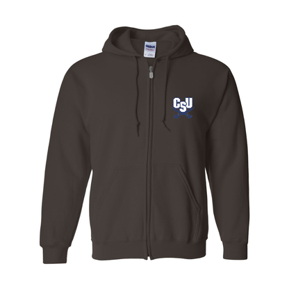 Men's CSU Buccaneers    Gildan  Heavy Blend Full Zip Hooded Sweatshirt