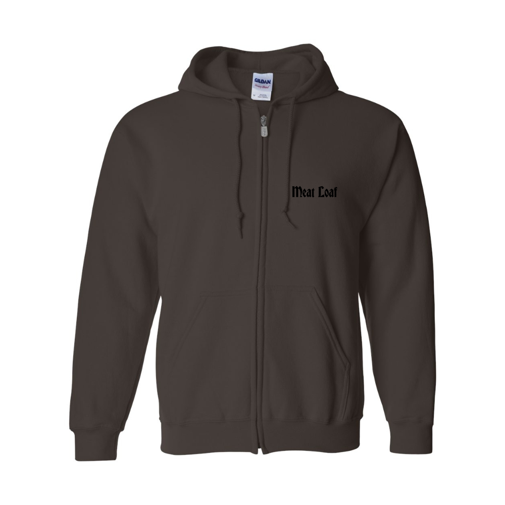 Men's Meat Loaf  Gildan  Heavy Blend Full Zip Hooded Sweatshirt