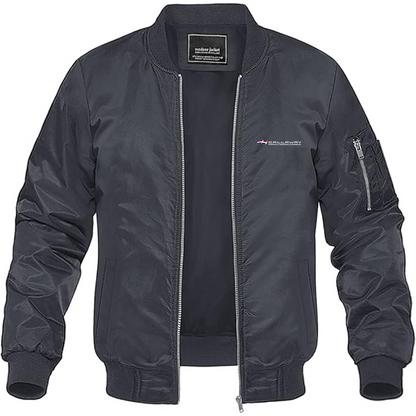 Men's Callaway Logo Lightweight Bomber Jacket Windbreaker Softshell Varsity Jacket Coat