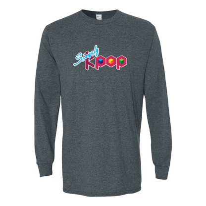 Men's  Simply Kpop  Gildan Heavy Cotton Long Sleeve T-Shirt