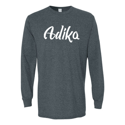 Men's Adika  Gildan Heavy Cotton Long Sleeve T-Shirt