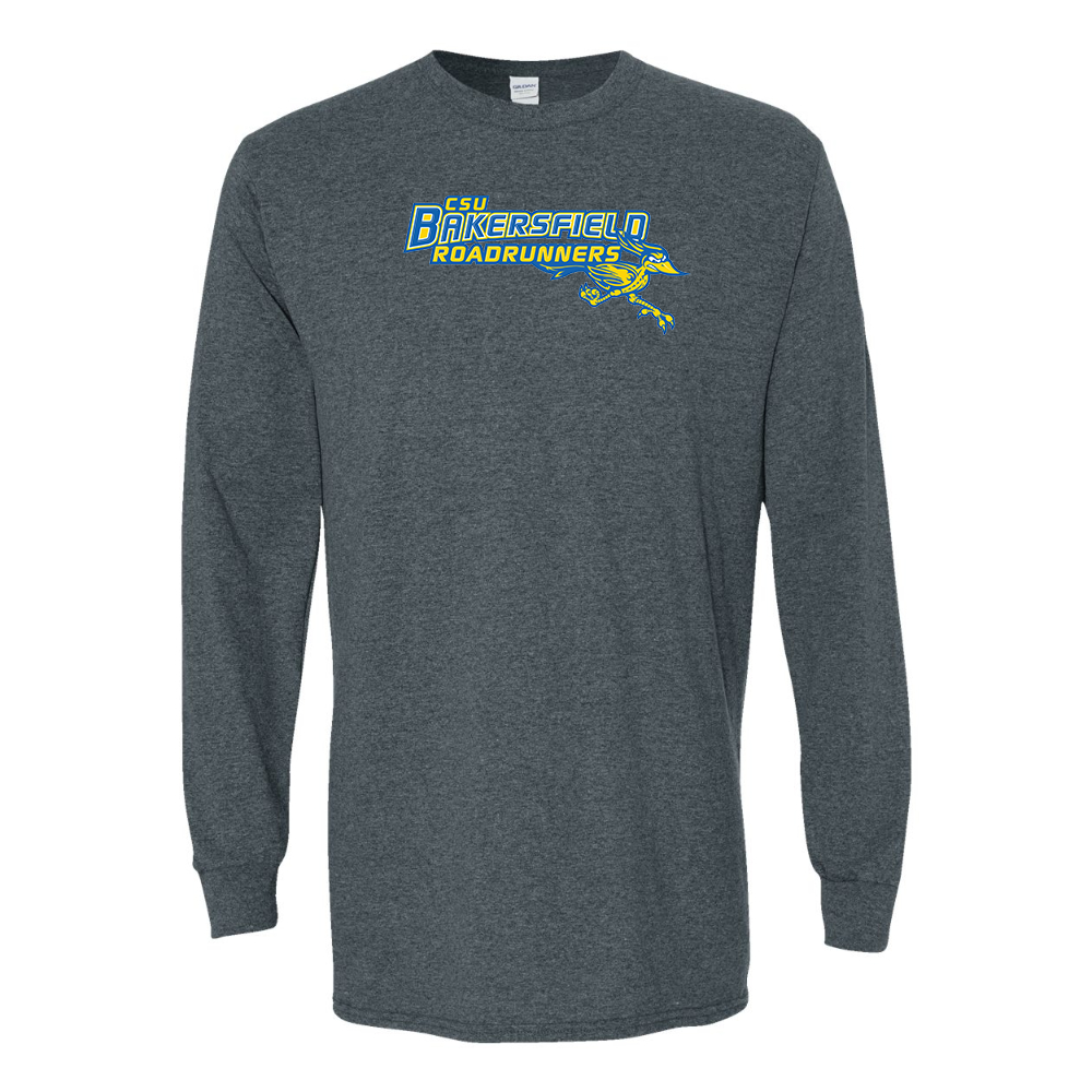 Men's  CSU-Bakersfield Roadrunners Gildan Heavy Cotton Long Sleeve T-Shirt