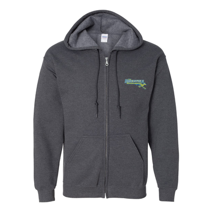Men's  CSU-Bakersfield Roadrunners Gildan  Heavy Blend Full Zip Hooded Sweatshirt