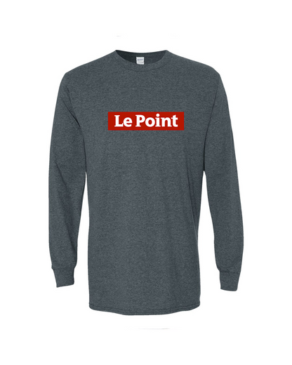 Men's  Le Point Gildan Heavy Cotton Long Sleeve T-Shirt