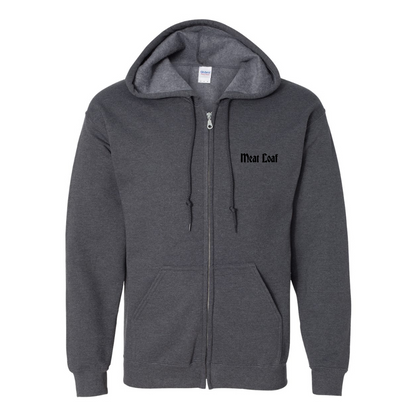 Men's Meat Loaf  Gildan  Heavy Blend Full Zip Hooded Sweatshirt