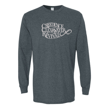 Men's Creedence Clearwater Revival Gildan Heavy Cotton Long Sleeve T-Shirt