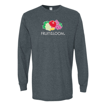 Men's Fruit Of the Loom Gildan Heavy Cotton Long Sleeve T-Shirt