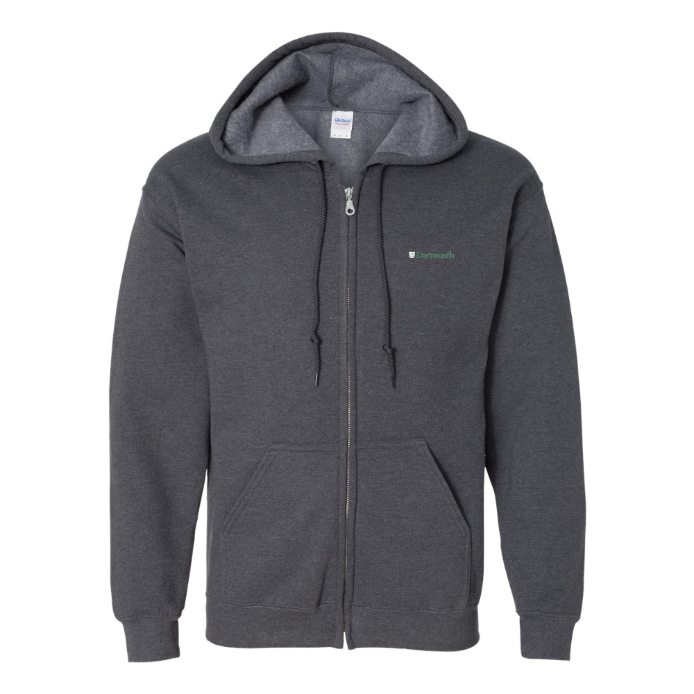Men's Dartmouth College Gildan  Heavy Blend Full Zip Hooded Sweatshirt