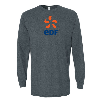 Men's Edf Gildan Heavy Cotton Long Sleeve T-Shirt