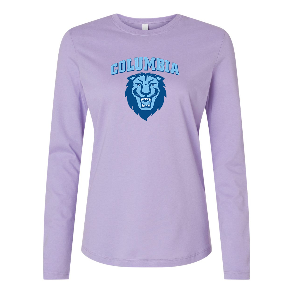 BELLA CANVAS  Columbia Lions  Jersey Long Sleeve Tee