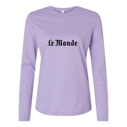 BELLA CANVAS Le Monde Jersey Long Sleeve Tee